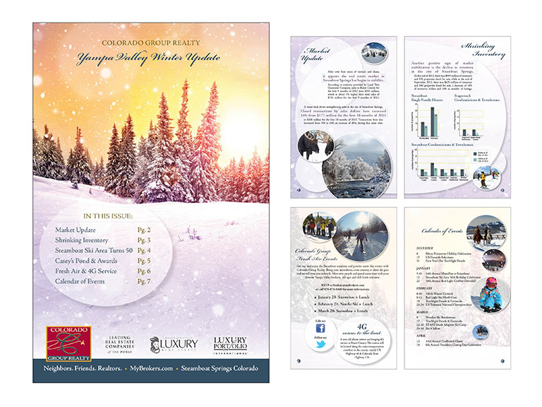 jmilo Creative Steamboat SpringsColorado Group realty cgr winter Newsletter